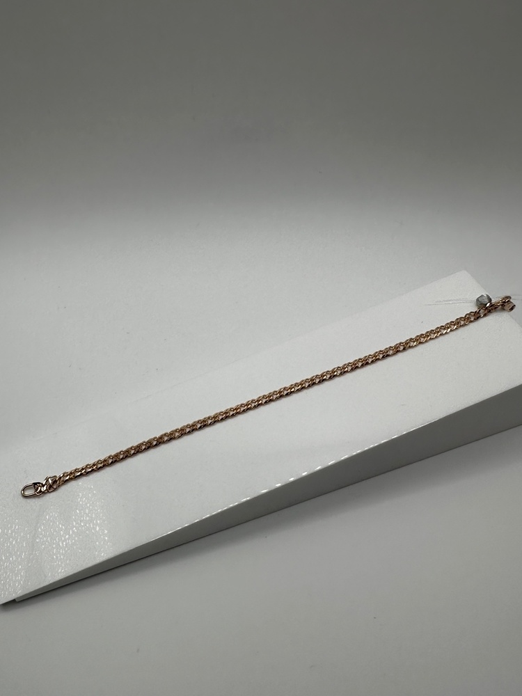 БРАСЛЕТ ПОЛНОВЕСНЫЙ Ромб двойной (Au 585)