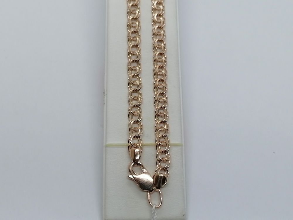 ЦЕПЬ ПОЛНОВЕСНАЯ Бисмарк (Au 585)