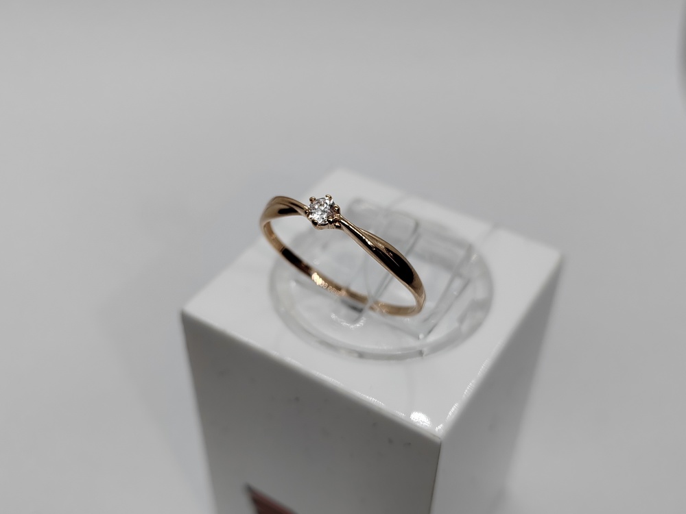 КОЛЬЦО С КАМНЕМ (Au 585)