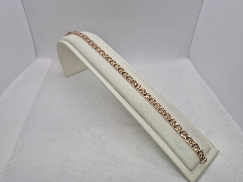 БЛБ585 БРАСЛЕТ ПОЛНОВЕСНЫЙ Бисмарк (Au 585)