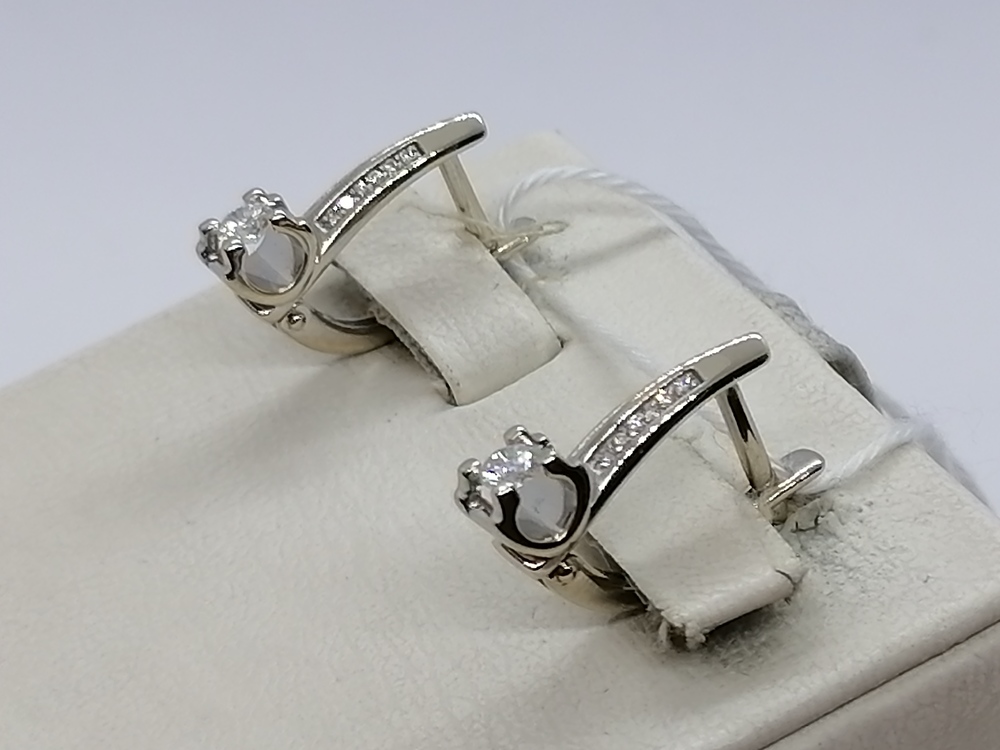 СЕРЬГИ БРИЛЛИАНТ (Au 585)