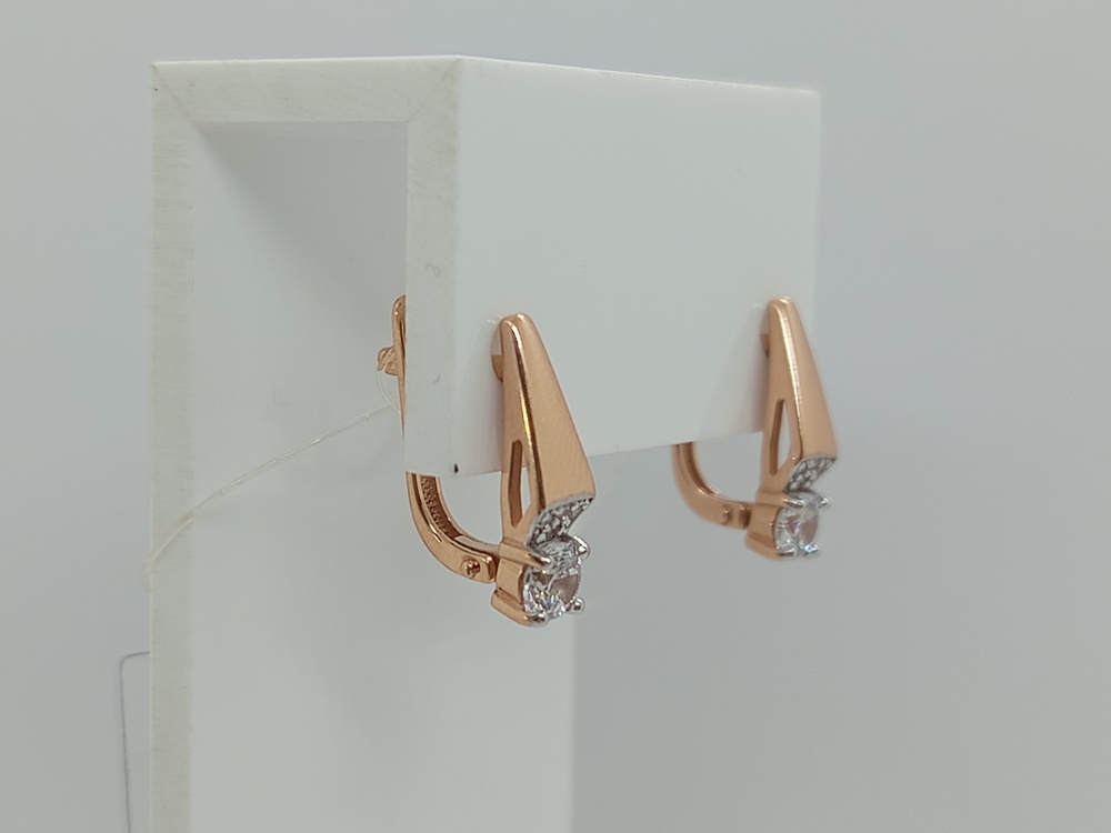 СЕРЬГИ С КАМНЯМИ (Au 585)