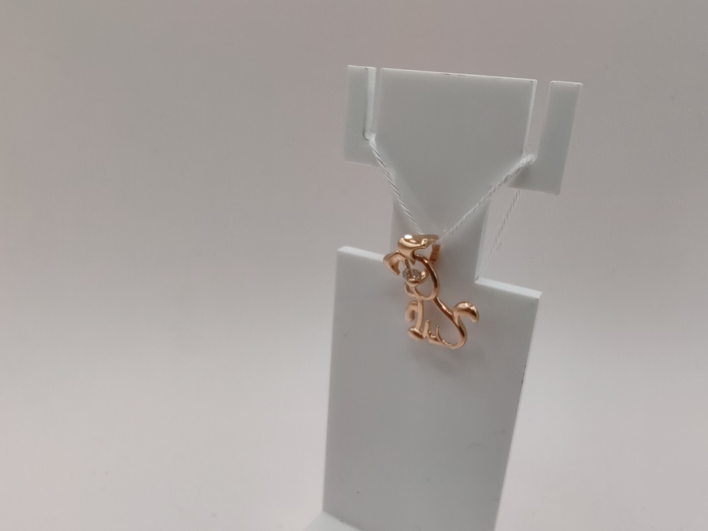 ПОДКМИ585 ПОДВЕСКА С КАМНЯМИ (Au 585)