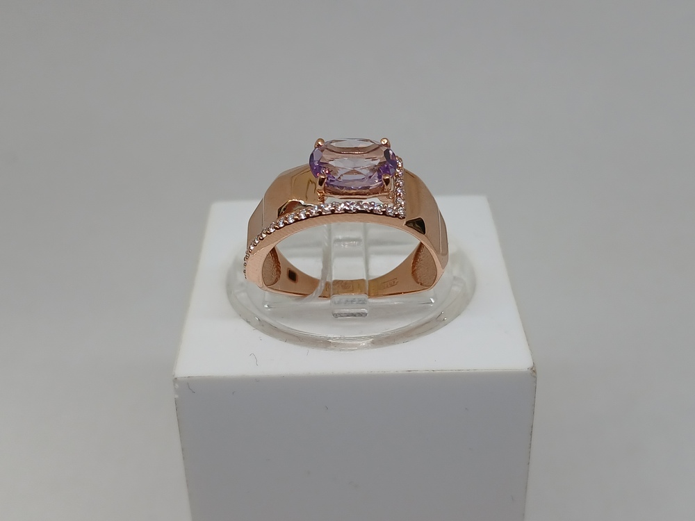 КОЛКМИ585 КОЛЬЦО С КАМНЯМИ (Au 585)