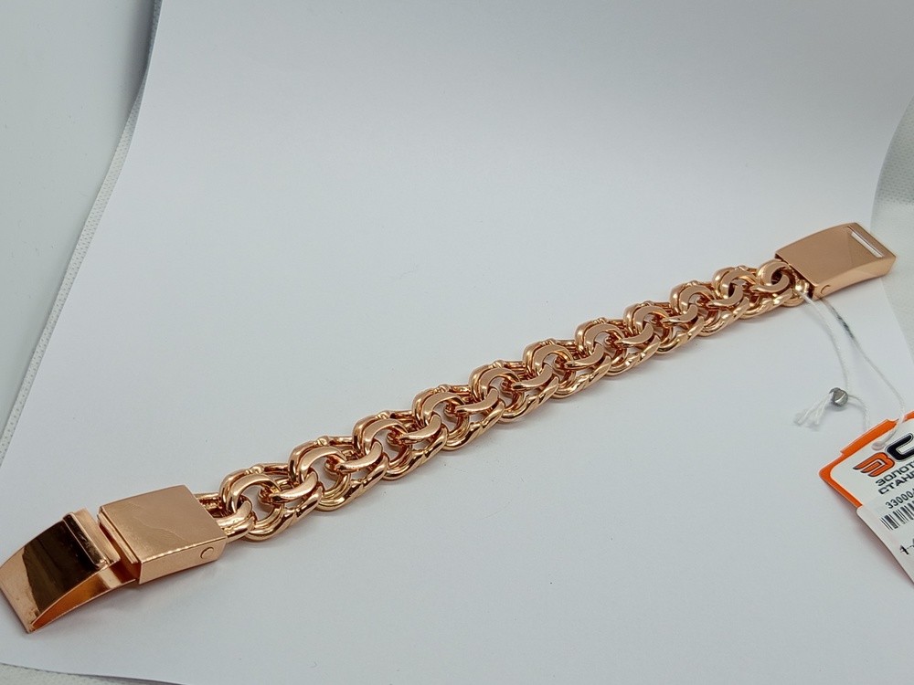 БЛБ585 БРАСЛЕТ ПОЛНОВЕСНЫЙ Бисмарк (Au 585)