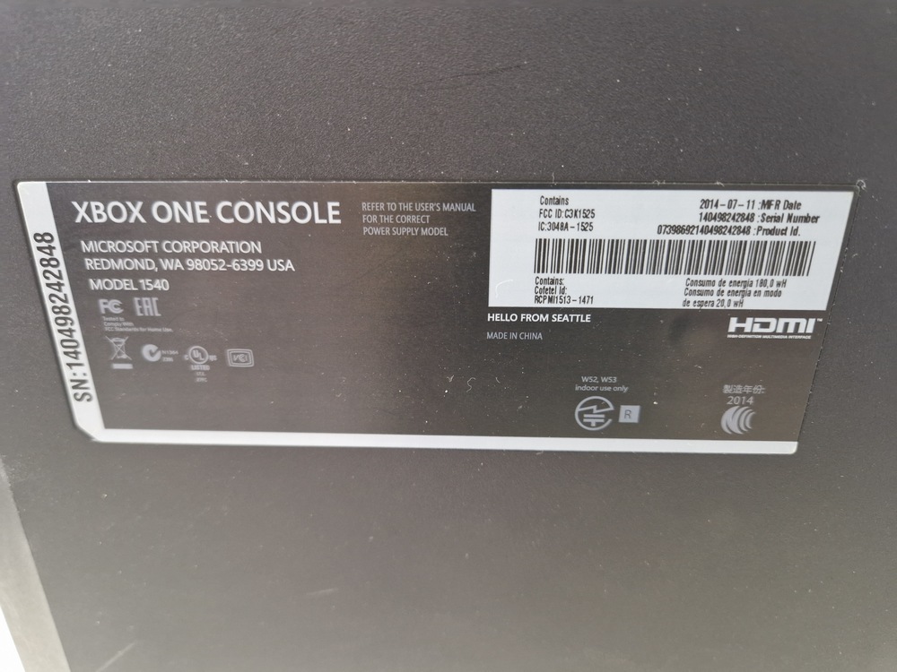 Игровая приставка Xbox One 500Gb