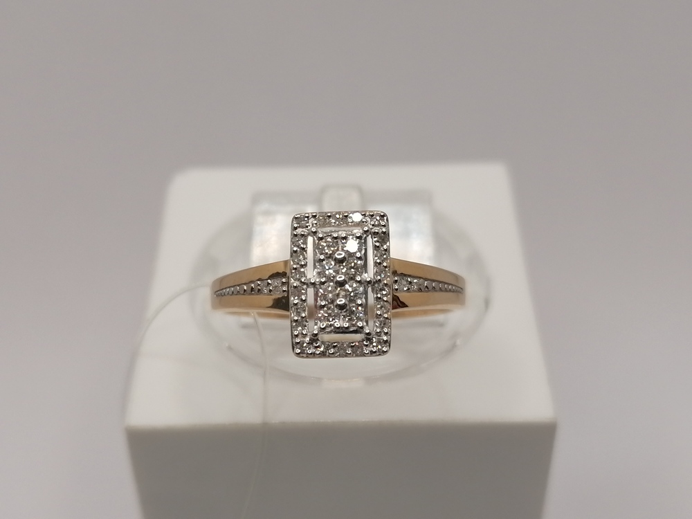 КОЛЬЦО БРИЛЛИАНТ (Au 585)