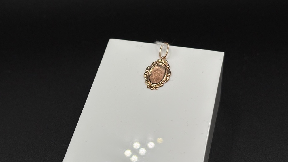 ПОДИБК585 ПОДВЕСКА ИКОНА БЕЗ КАМНЯ (Au 585)