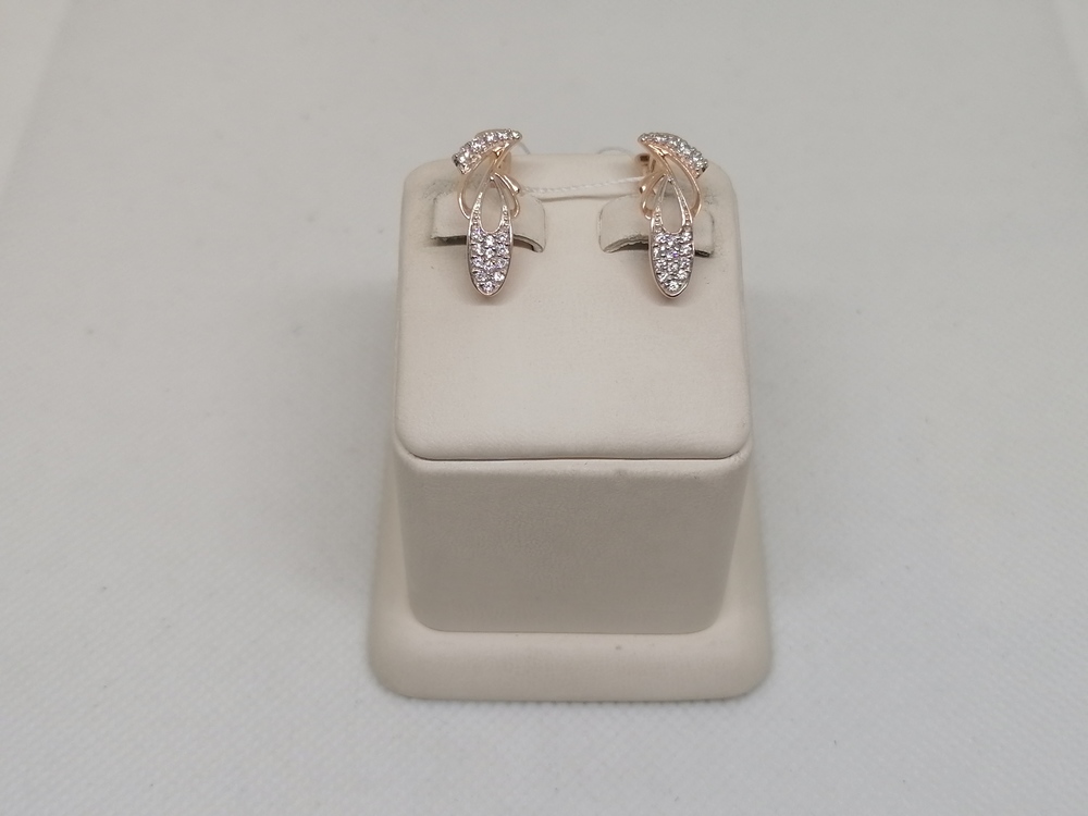 СЕРЬГИ С КАМНЯМИ (Au 585)