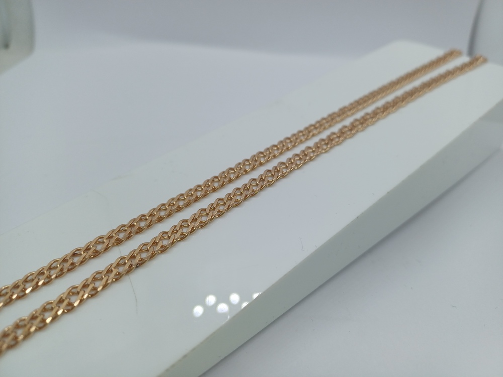 ЦЛР2585 ЦЕПЬ ПОЛНОВЕСНАЯ Ромб двойной (Au 585)