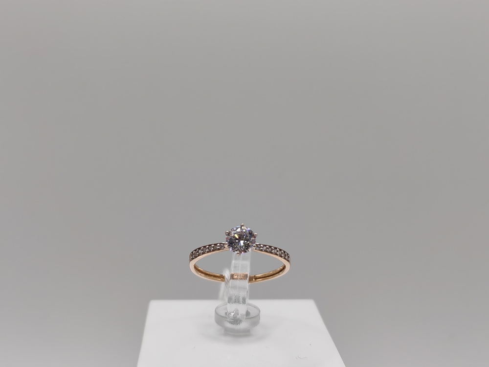 КОЛКМИ585 КОЛЬЦО С КАМНЯМИ (Au 585)