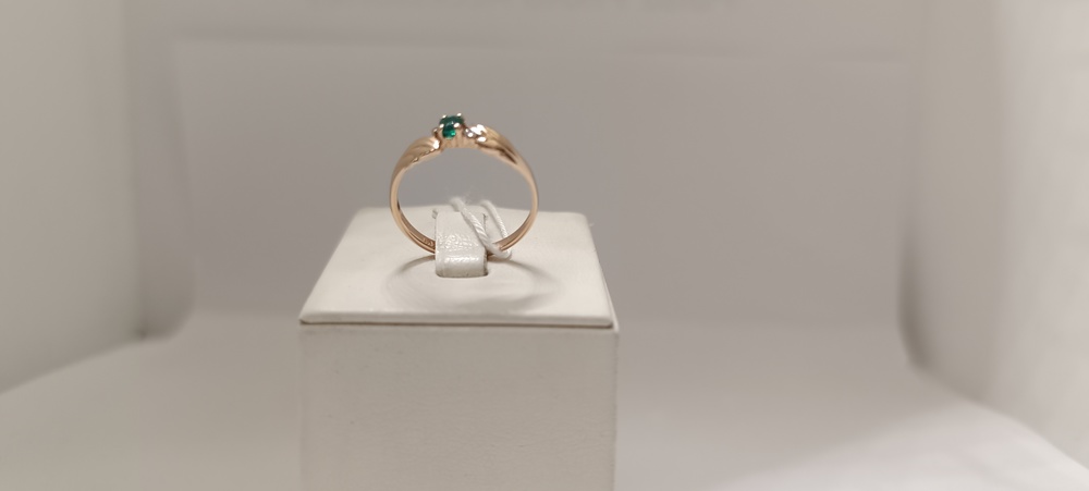 КОЛКМИ585 КОЛЬЦО С КАМНЯМИ (Au 585)