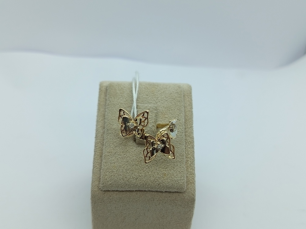 КОЛЬЦО БРИЛЛИАНТ Au 585