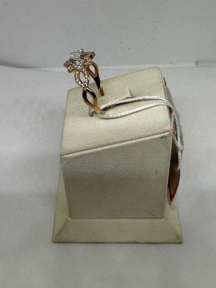 КОЛКМИ585 КОЛЬЦО С КАМНЯМИ (Au 585)