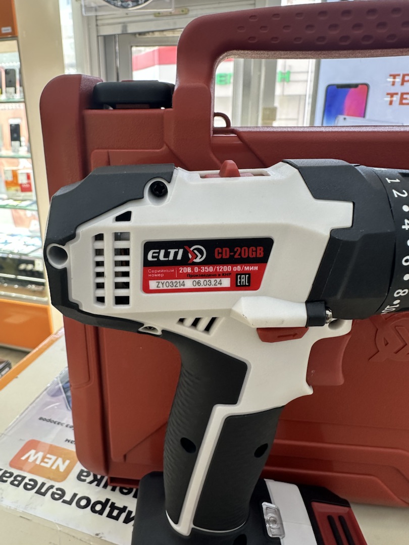 Шуруповерт ELTI CD-20GB