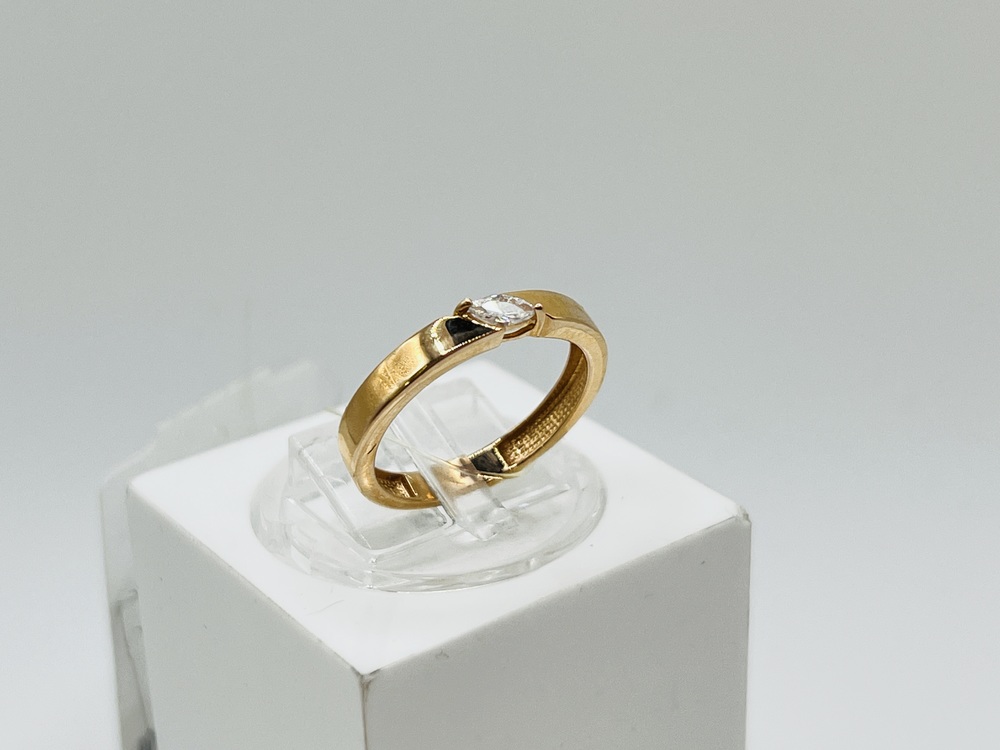 КОЛЬЦО С КАМНЕМ (Au 585)