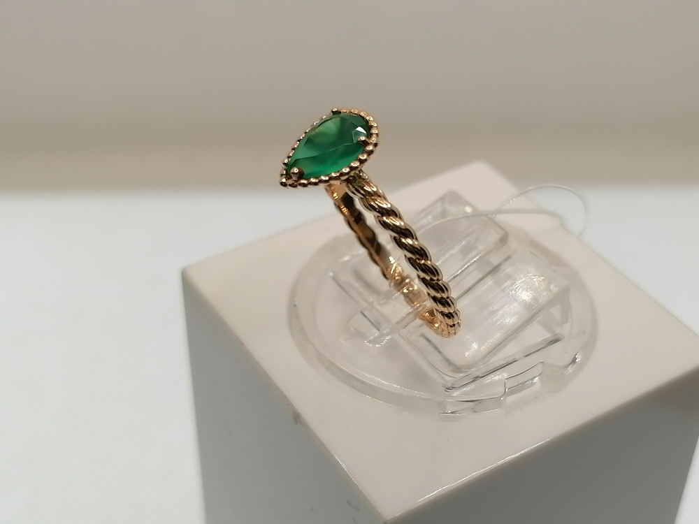 КОЛЬЦО С КАМНЕМ (Au 585)