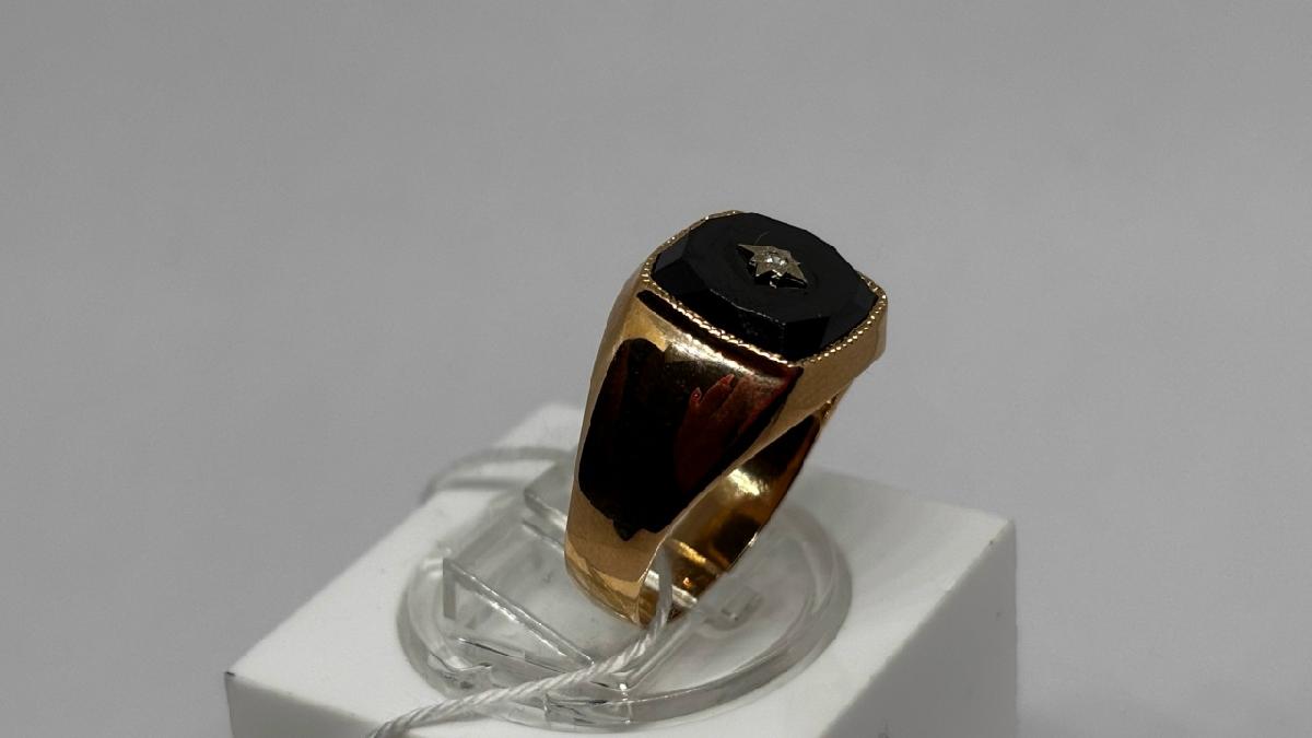 ПЕЧКМИ585 ПЕЧАТКА С КАМНЯМИ (Au 585)