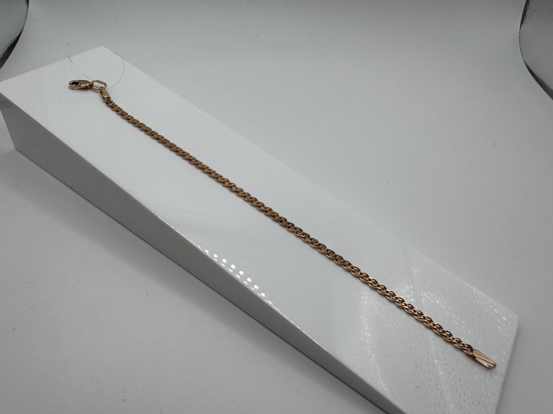 БРАСЛЕТ ПУСТОТЕЛЫЙ Нона (Au 585)