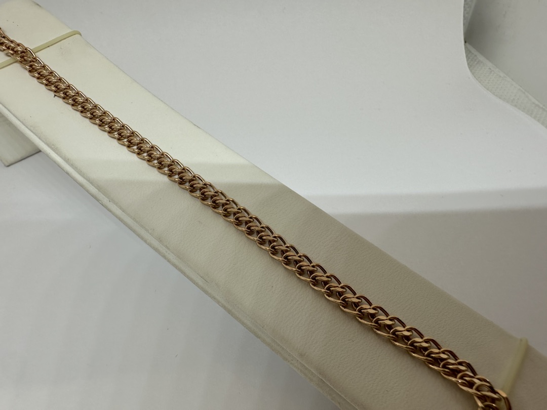 БРАСЛЕТ ПУСТОТЕЛЫЙ Царь (Au 585)