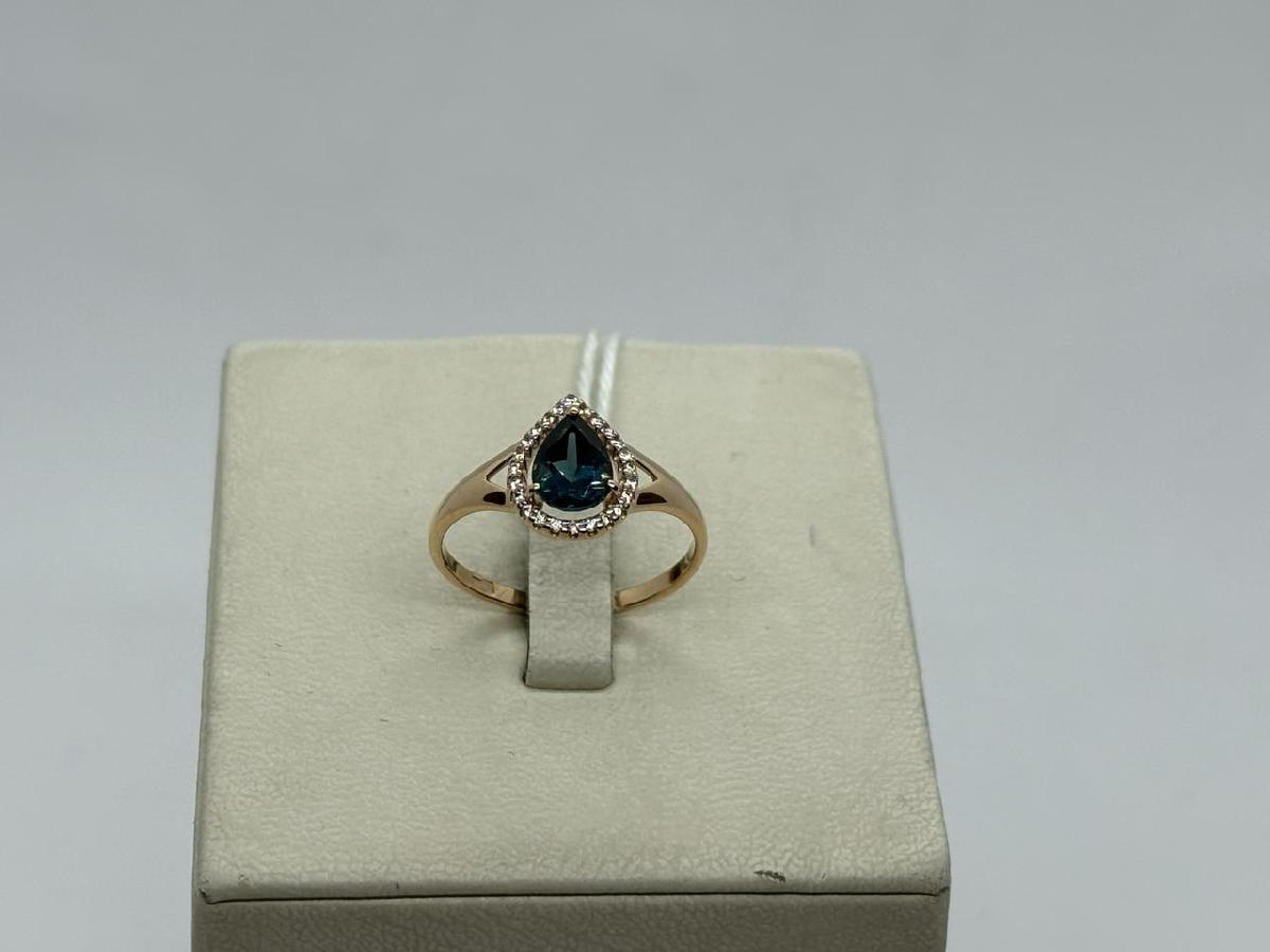 КОЛКМИ585 КОЛЬЦО С КАМНЯМИ (Au 585)