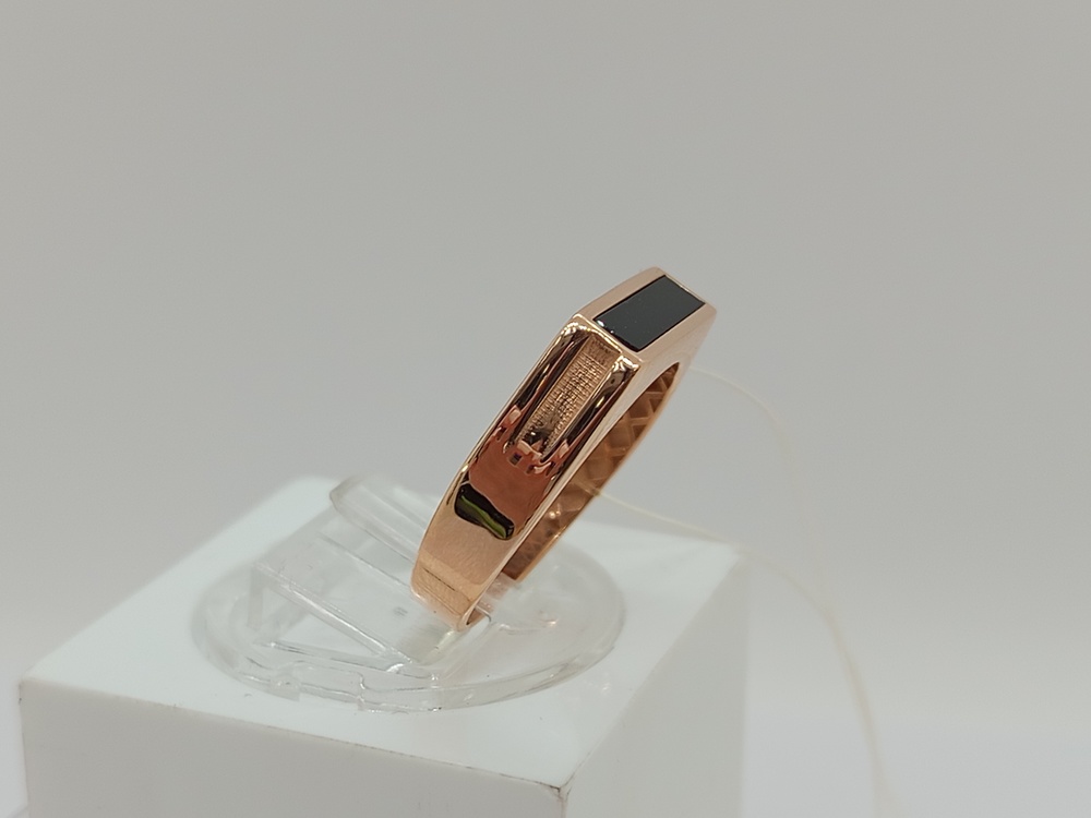 КОЛЬЦО ПЕЧАТКА с камнем (Au 585)