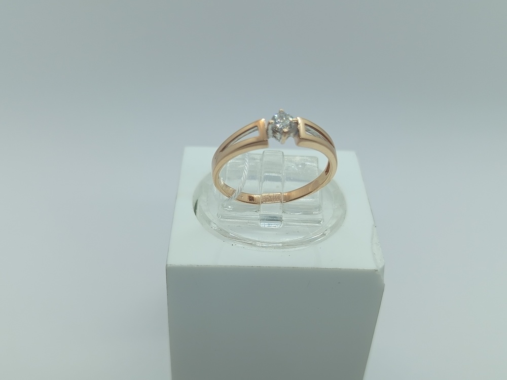 КОЛЬЦО БРИЛЛИАНТ Au 585