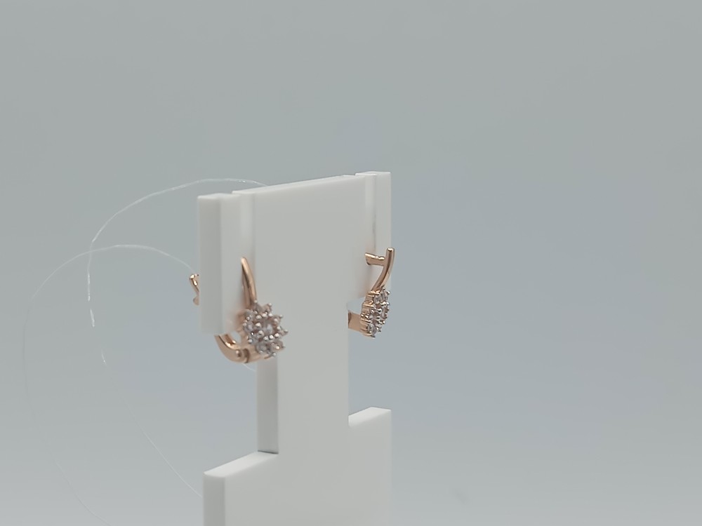 СЕРЬГИ С КАМНЯМИ (Au 585)