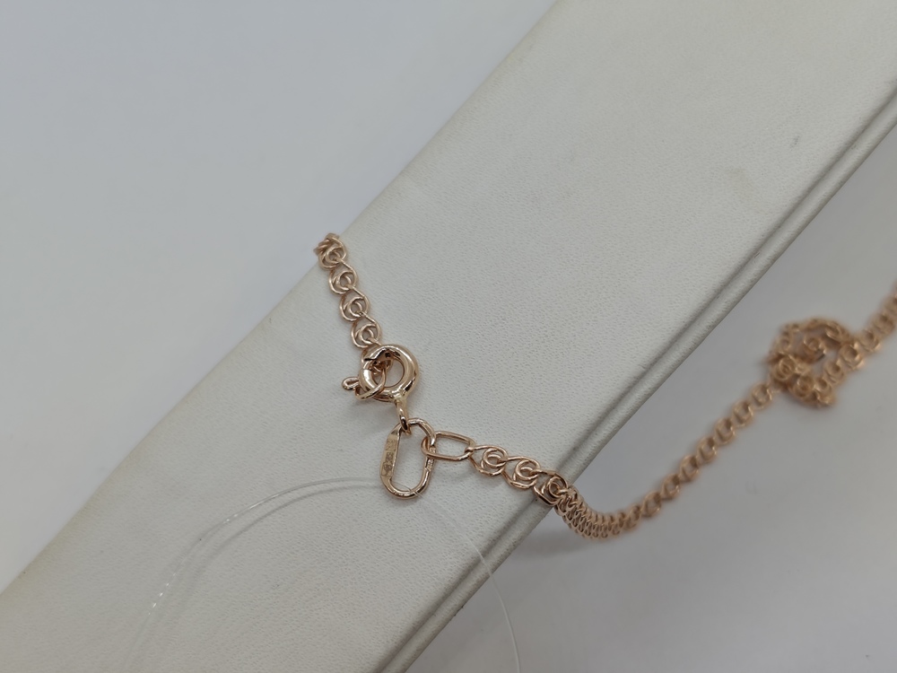 ЦЕПЬ ПУСТОТЕЛАЯ Лав (Au 585)