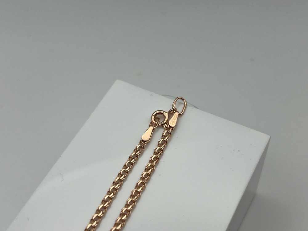 ЦЕПЬ ПУСТОТЕЛАЯ Бисмарк (Au 585)