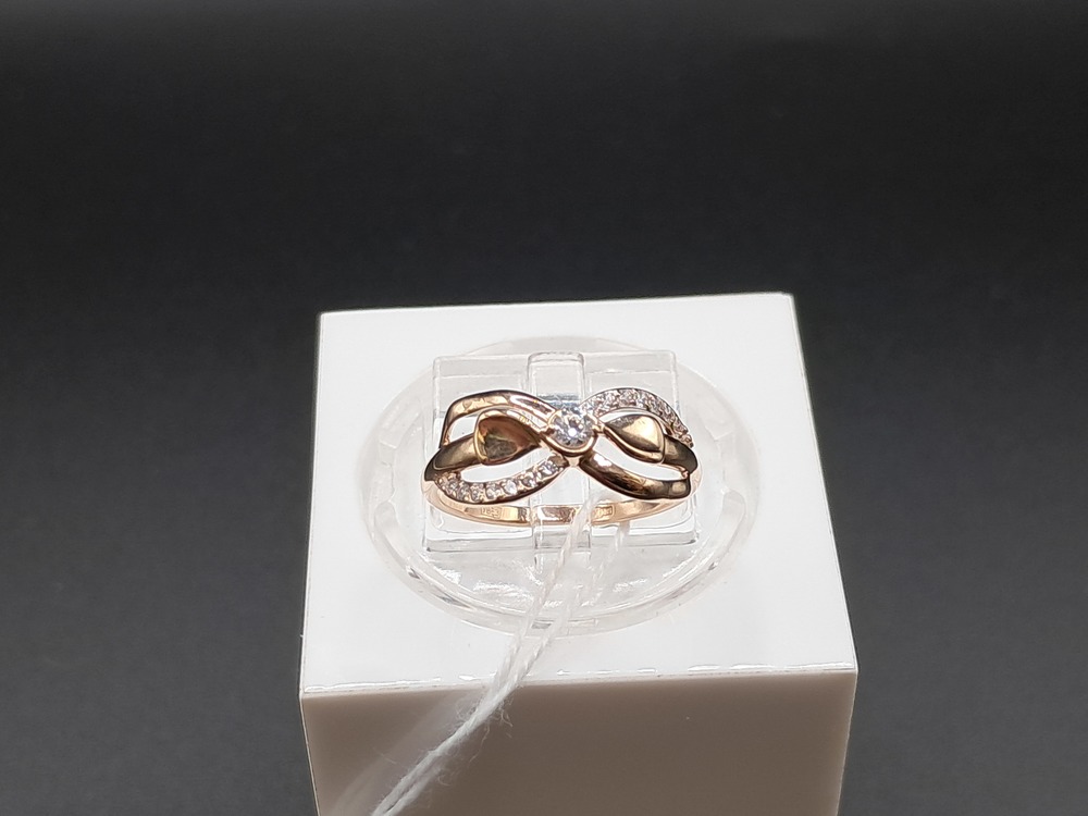 КОЛКМИ585 КОЛЬЦО С КАМНЯМИ (Au 585)