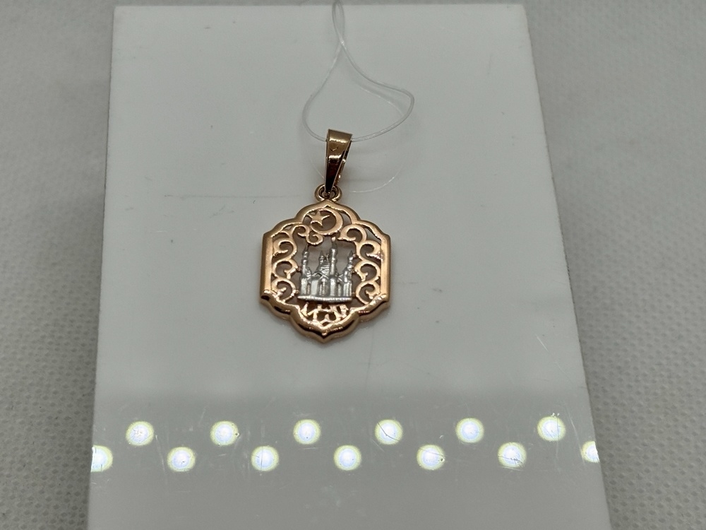 ПОДВЕСКА МЕЧЕТЬ без камня (Au 585)