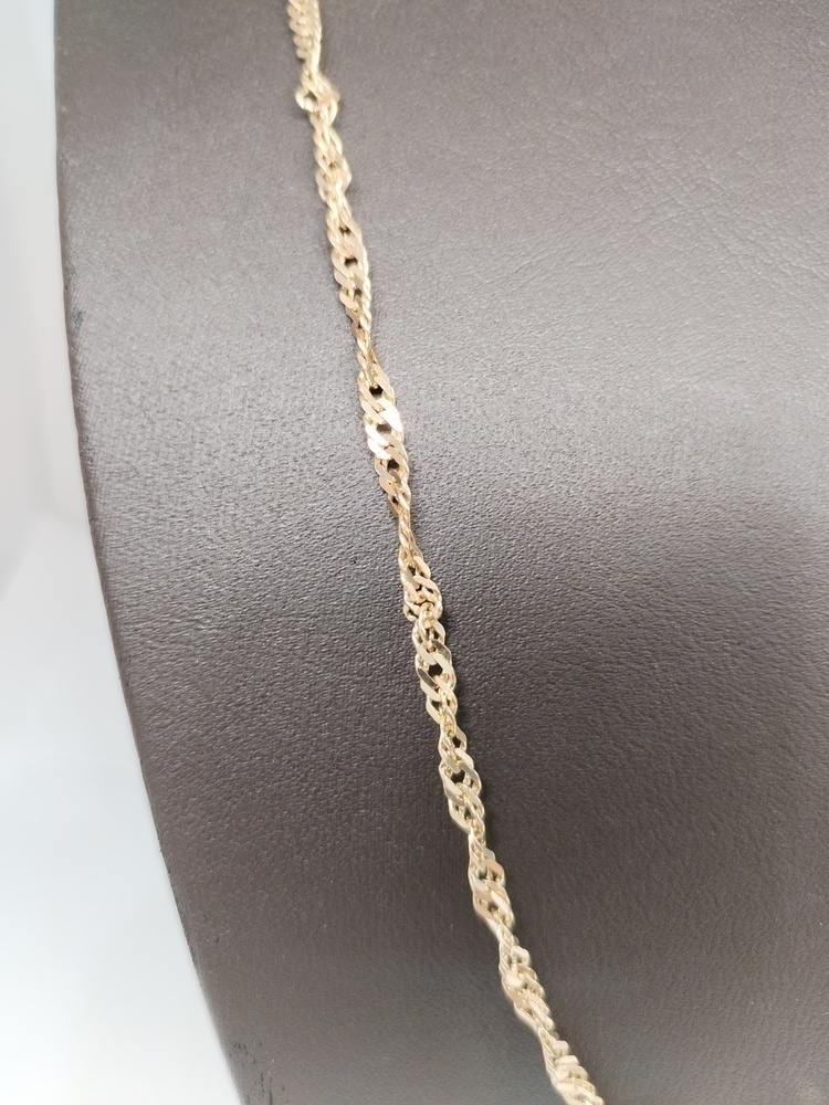 ЦЛСИ585 ЦЕПЬ ПОЛНОВЕСНАЯ Сингапур (Au 585)