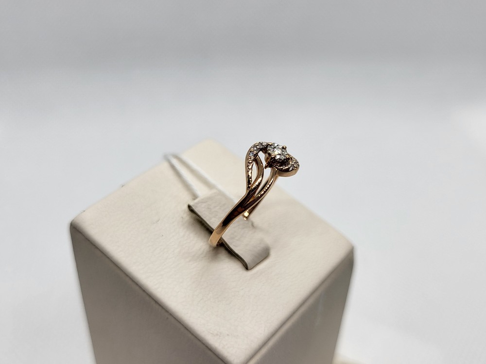 КОЛЬЦО БРИЛЛИАНТ Au 585