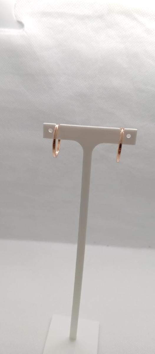 СЕРЬГИ КОНГО без камня (Au 585)