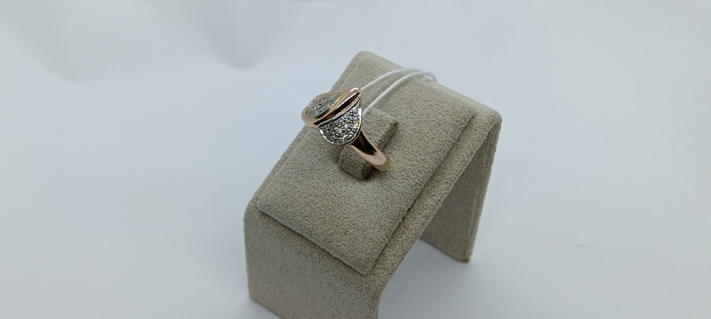 КОЛЬЦО БРИЛЛИАНТ Au 585