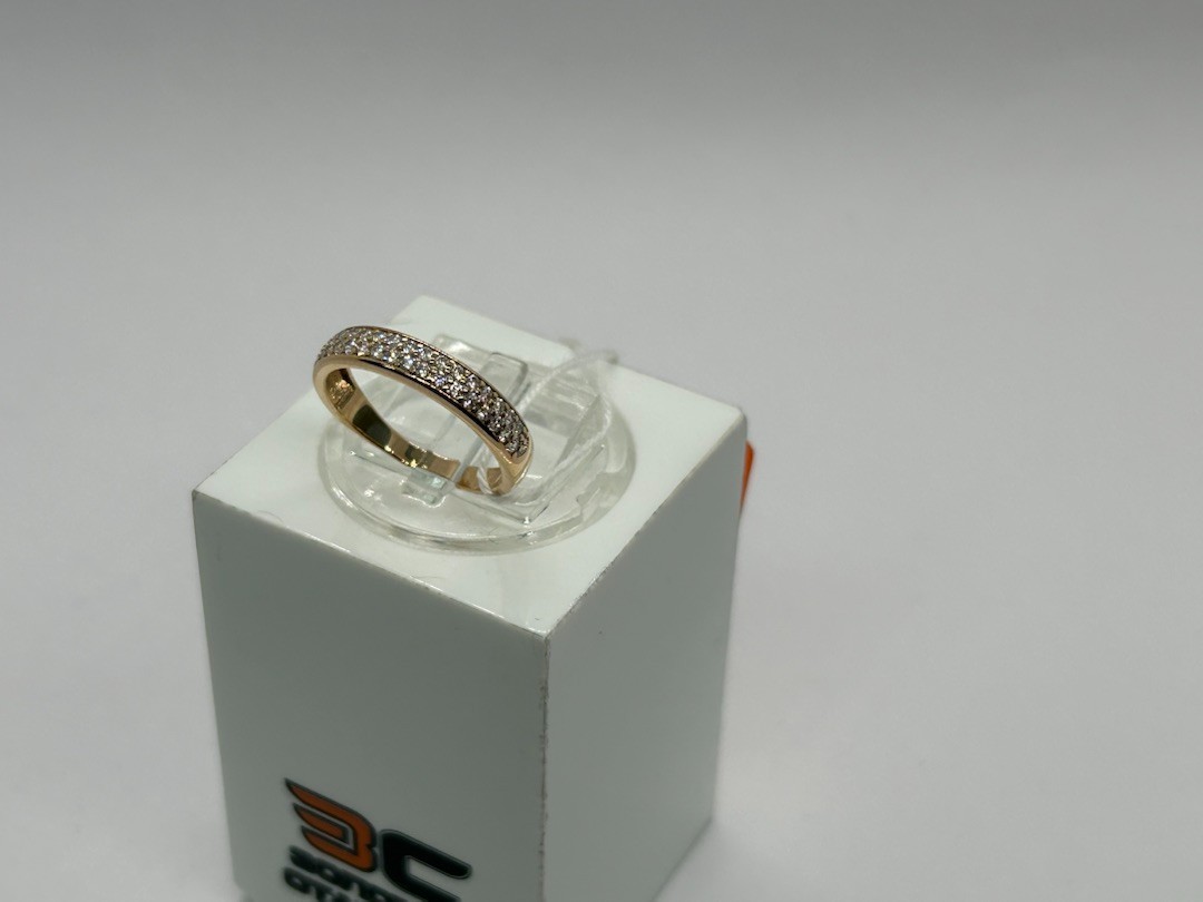КОЛКМИ585 КОЛЬЦО С КАМНЯМИ (Au 585)