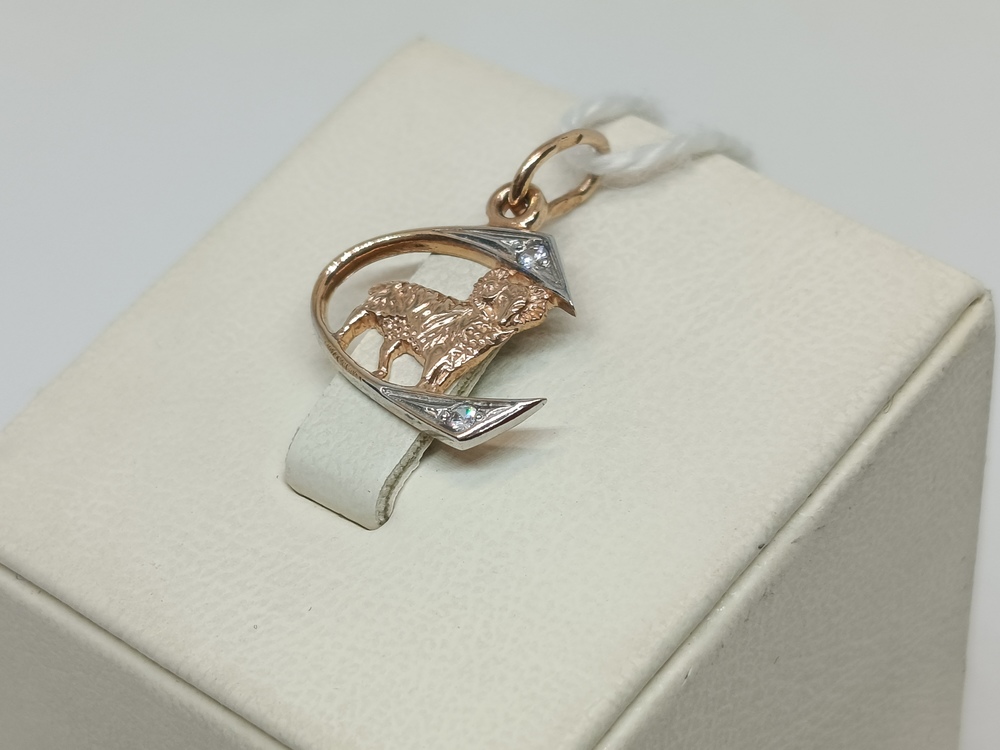 ПОДВЕСКА С КАМНЯМИ (Au 585)