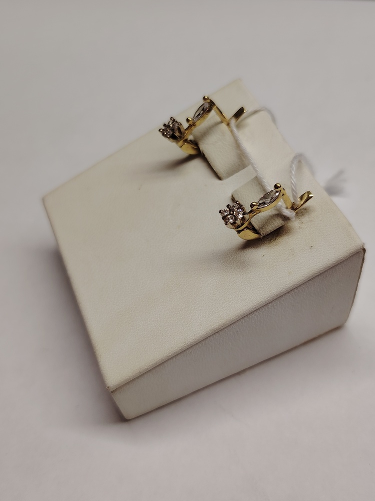 СЕРЬГИ С КАМНЯМИ (Au 585)