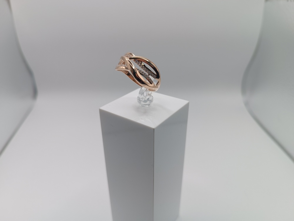 КОЛКМИ585 КОЛЬЦО С КАМНЯМИ (Au 585)