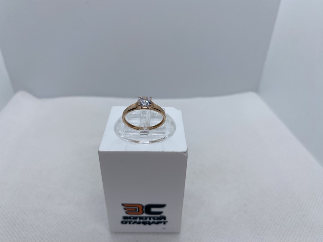 КОЛЬЦО С КАМНЕМ (Au 585)