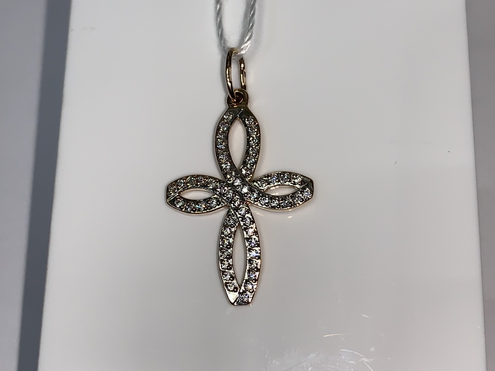 ПОДВЕСКА С КАМНЯМИ (Au 585)