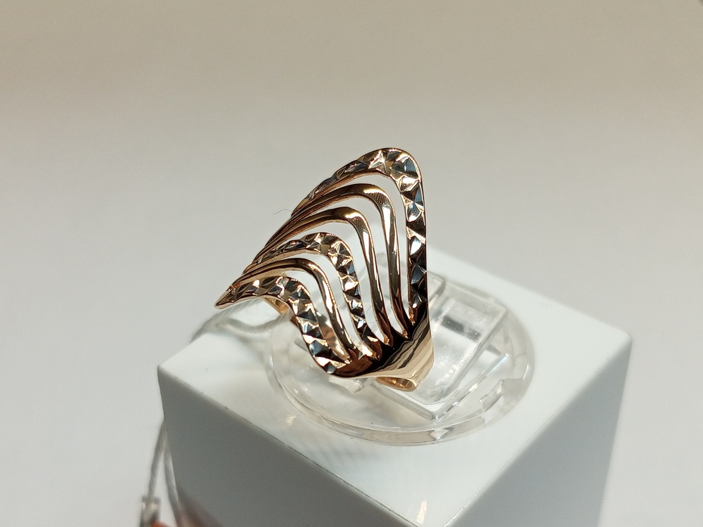 КОЛБКМ585 КОЛЬЦО БЕЗ КАМНЯ (Au 585)