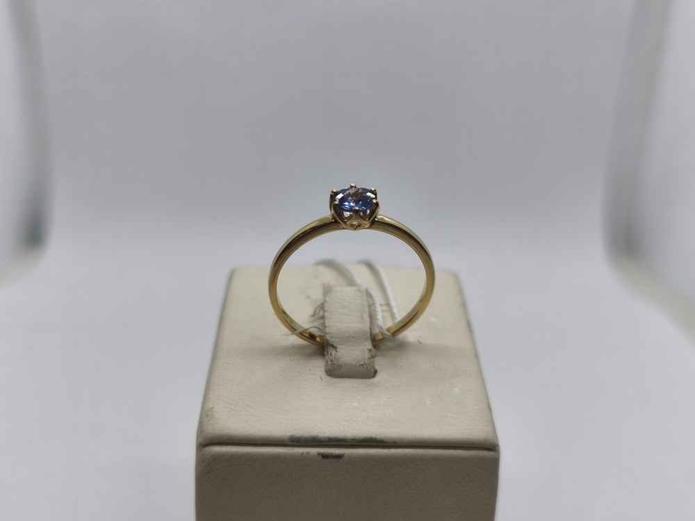 КОЛКМ585 КОЛЬЦО С КАМНЕМ (Au 585)