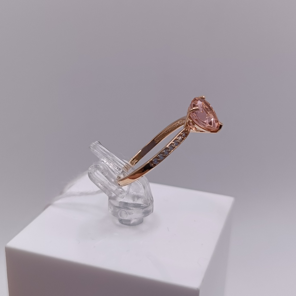 КОЛКМИ585 КОЛЬЦО С КАМНЯМИ (Au 585)