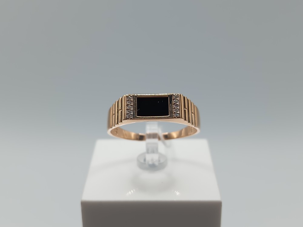 ПЕЧКМИ375 ПЕЧАТКА С КАМНЯМИ (Au 375)