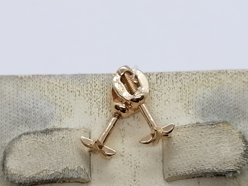 СЕРЬГИ ПУСЕТЫ (Au 585)