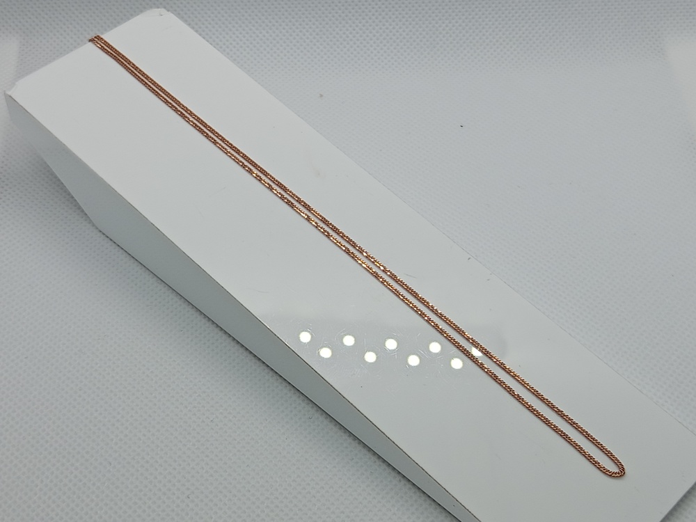 ЦЕПЬ ПОЛНОВЕСНАЯ Ромб двойной (Au 375)