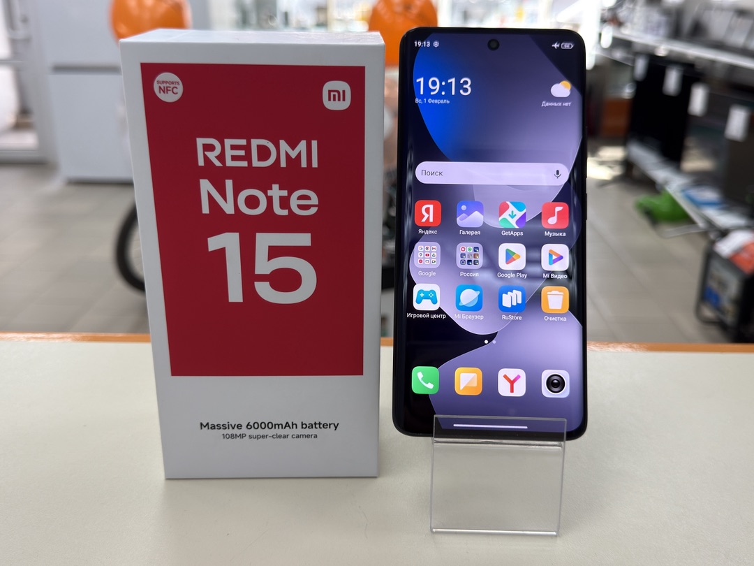 Смартфон Xiaomi Redmi Note 15 6/128