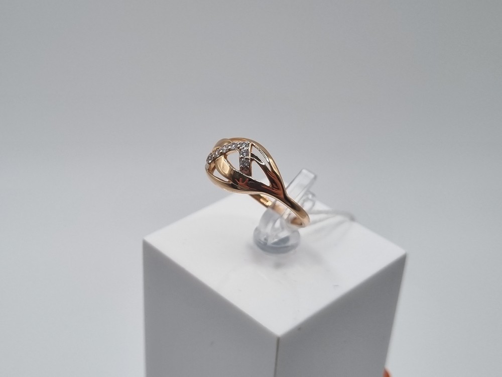 КОЛКМИ585 КОЛЬЦО С КАМНЯМИ (Au 585)